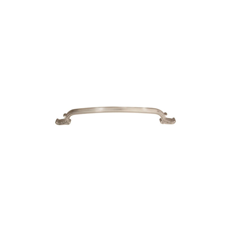 Ornate Appliance Pull, Satin Nickel