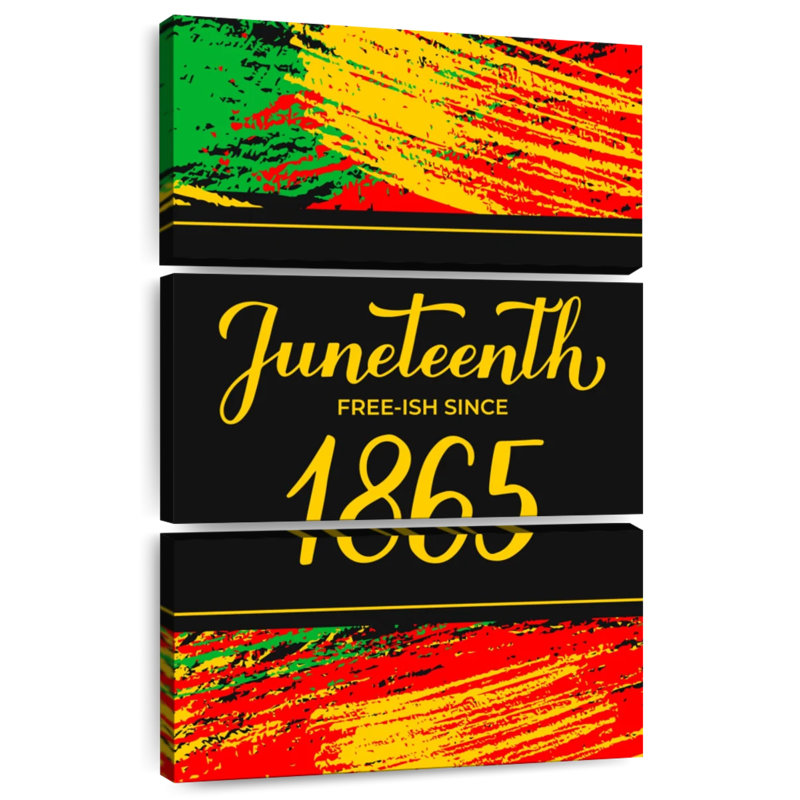 Lelend Celebrate Juneteenth, H 32 po x l 20 po
