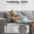 Boneless Brinae Upholstered Boneless Sofa Loveseat with 2 Cup Holders-440767387