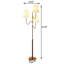 Lampe sur pied de luxe rétro