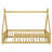 Tent-Shaped Teepee Bed With Safety Rails-156248337