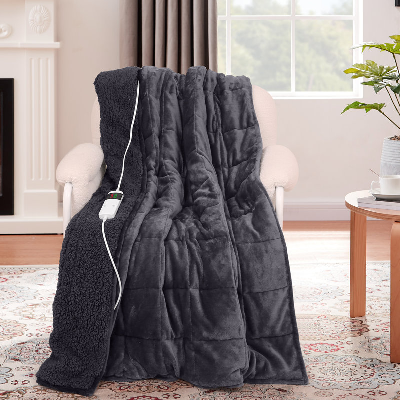 Faux Fur Buzio Weighted Blanket King Size Blanket Weighted Blanket