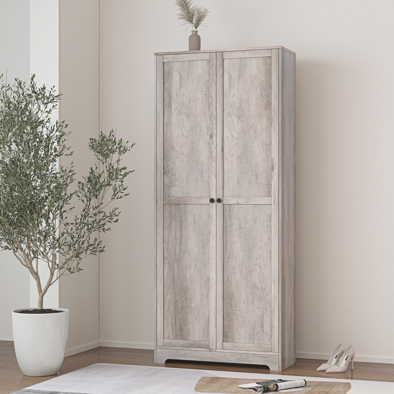Armoire de rangement à cinq niveaux Soheila, Gris