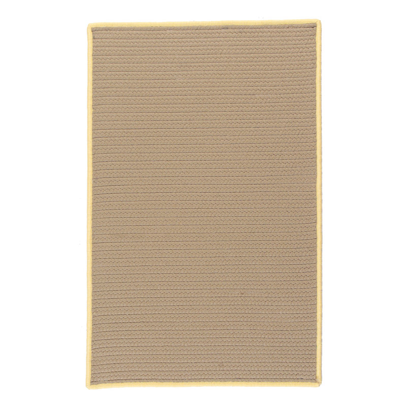 Tapis beige / jaune Mountview, Rectangle 4 pi x 6 pi