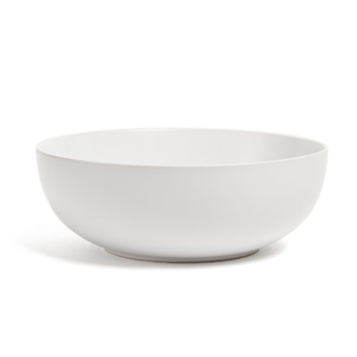 Over&Back Coupe Semi Hand-Finished Stoneware Low Serving Bowl