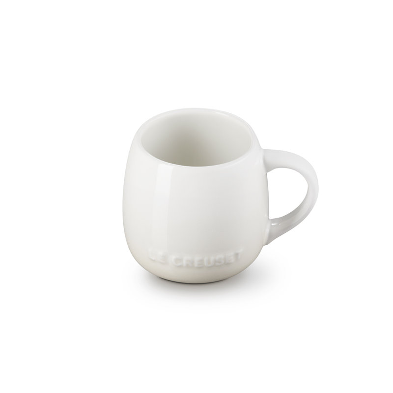 Le Creuset 320ml Coupe Sphere Mug, Meringue
