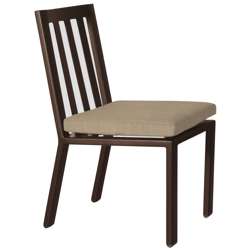 Aris Outdoor Dining Side Chair, Copper Creek, Sahara Cafe