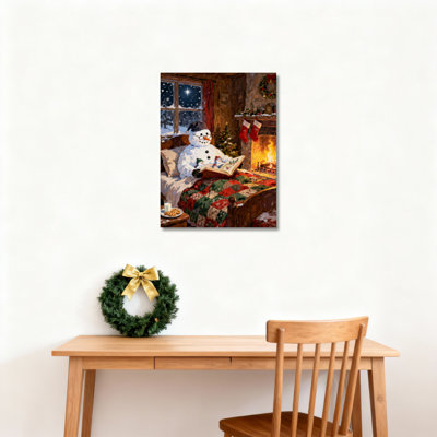 Cozy  Scene Canvas Wall Art