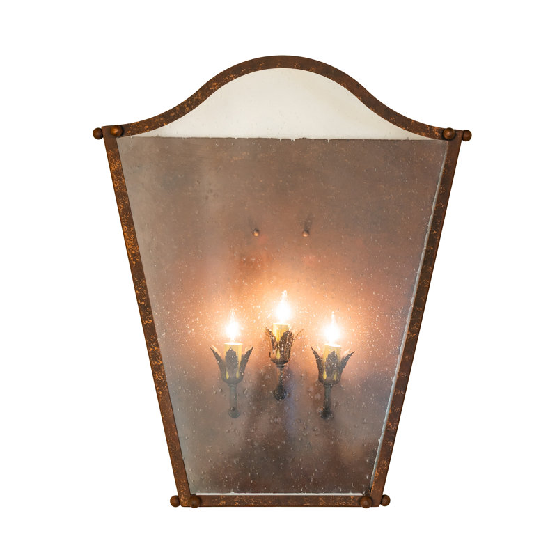 3 - Light Flush Mounted Sconce