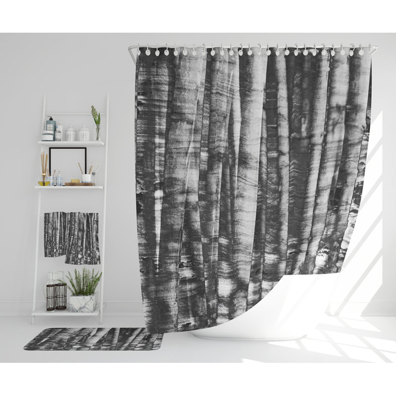 Nashiyah Polyester Shower Curtain Set