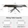 Charlana 70.86'' to 102.36" Extendable Rectangular Sintered Stone Dining Table