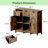 Theile 31.1'' Sideboard Storage Cabinet Buffet Cabinet Dining Cabinet Office Credenza-1801815062