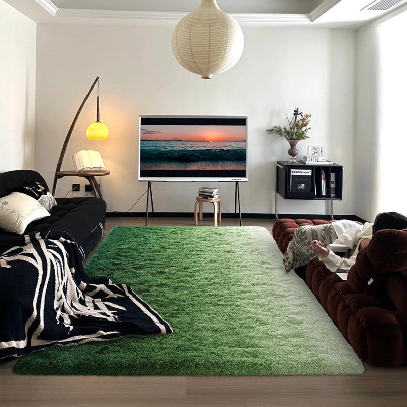 Ombre Shag Area Rug, Rectangle 183 x 275 cm