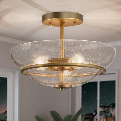 Plafonnier semi-encastré 3 lumières Lamar