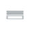 Fente pour boîte aux lettres Robuste Finition chrome satiné