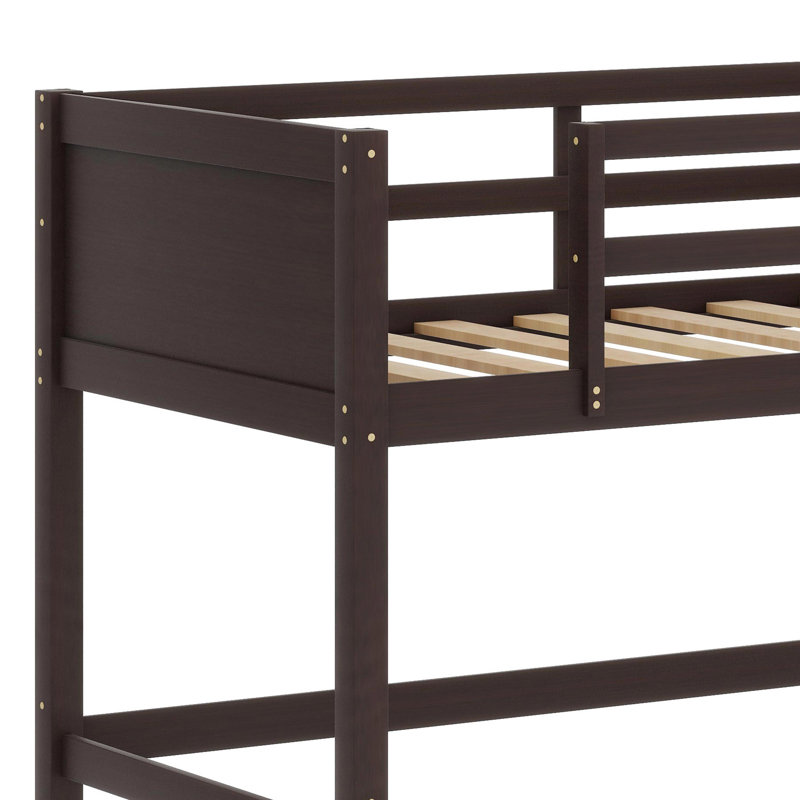 Loft Bed With Ladder, Espresso