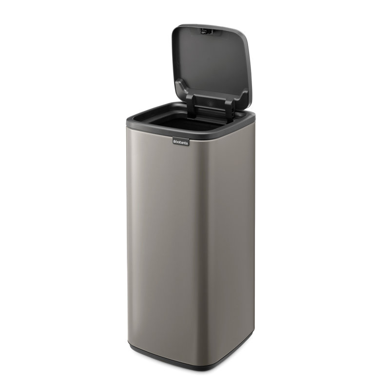 Brabantia Bo Touch Bin 30 Litre, Platinum