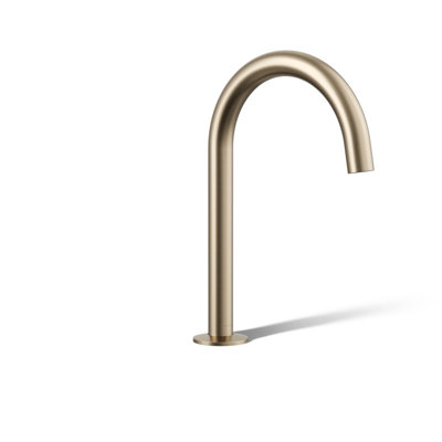 Components Deck-Mount Bath Spout With Tube Design