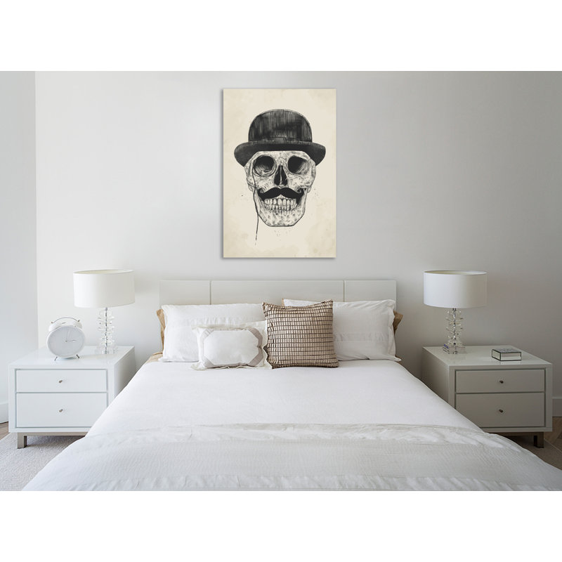 «Gentlemen Never Die», impression sur toile tendue, H 30 po x l 20 po x P 1,5 po