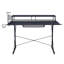 Bureau d'ordinateur avec tablette en carbone Techni Sport TS-200, noir