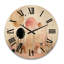Horloge murale en bois massif Pruess-1174330159