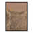 Black Maple Canvas Floater Framed