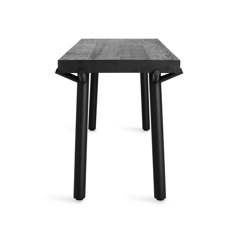 Branch Dining Bench, Black, Black