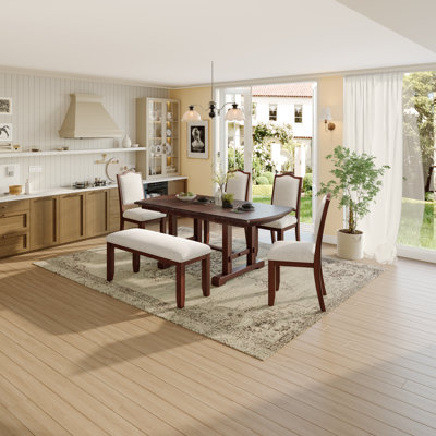 6 - Piece Extendable Dining Set