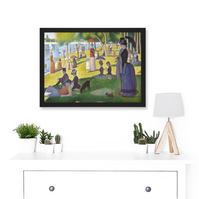 Seurat Sunday Afternoon La Grande Jatte - Single Picture Frame Print