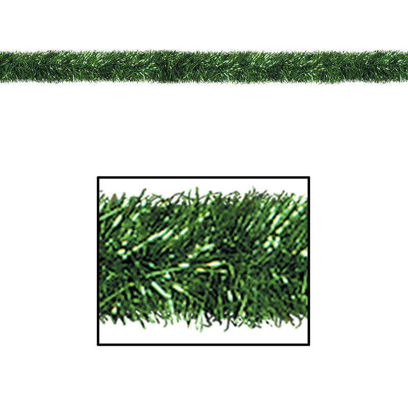 100' pampille tinsel, Vert