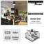 Ventilateur de plafond intelligent de 52 pouces avec moteur à courant continu, lumière DEL et télécommande-322009519-512007610