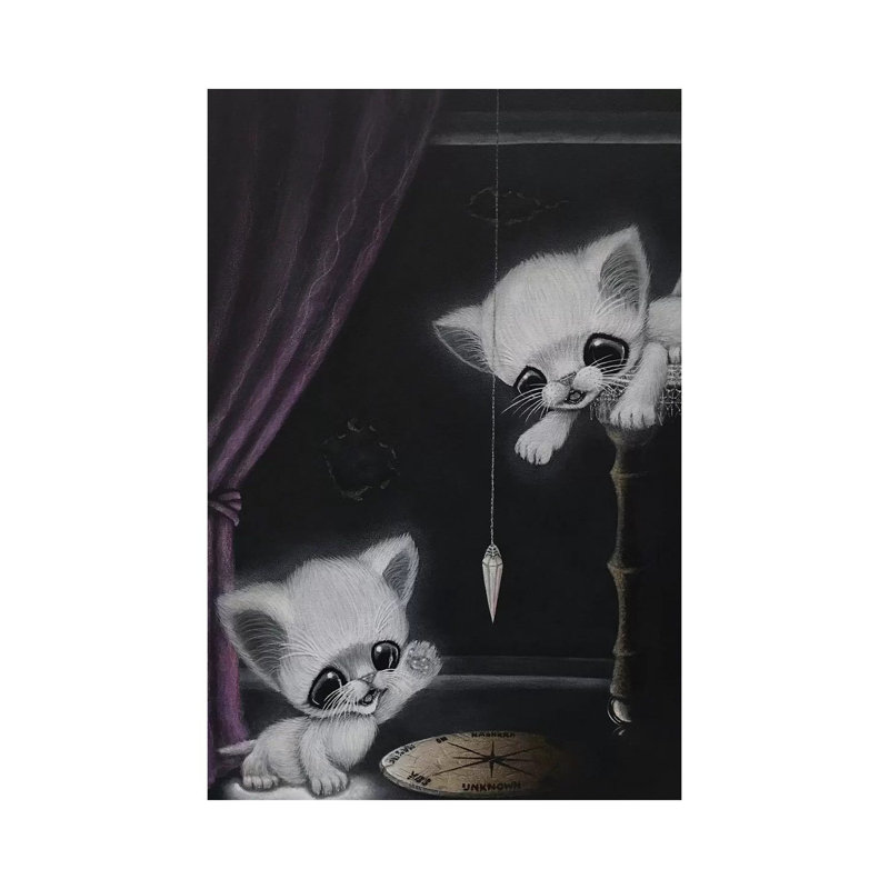 Feral Phantasmagoria by Sugar Fueled - Gallery-Wrapped Canvas Giclée on Canvas, 30.48 cm H x 45.72 cm W, Canvas