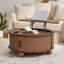 Table basse ronde avec plateau relevable, table basse à plateau relevable 33,46 po-404913805