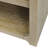 Fitzgerald 5-Shelf Solid and Manufactured Wood Bookcase