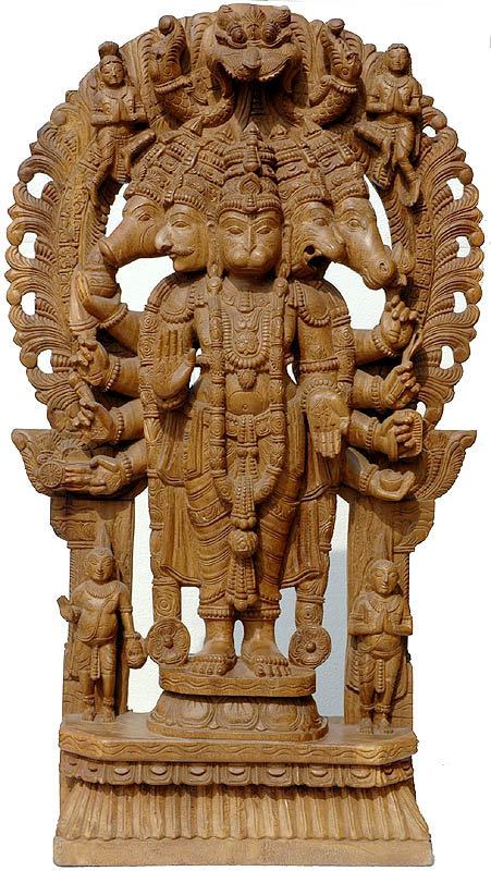 Cinq visages Hanuman