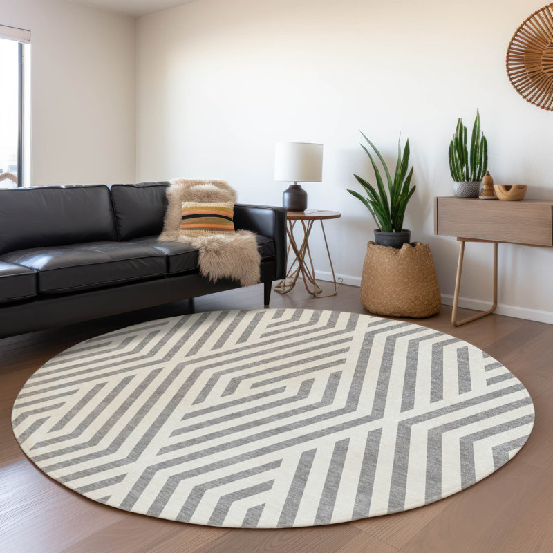 Tapis intérieur / extérieur Altair, Rond 8 pi