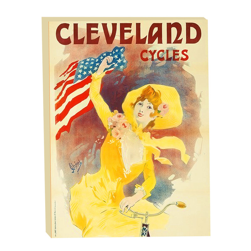 Affiche Cycles Cleveland par Grotto Studios