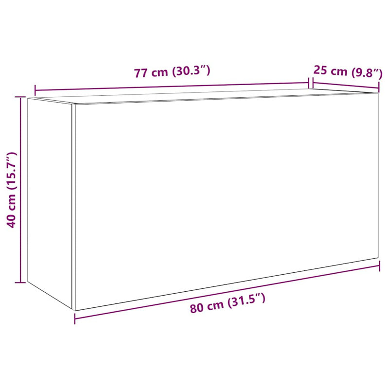 Stergios Bathroom Cabinet, Black