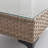 Amberson 33'' Wide Outdoor Wicker Patio Sofa with Cushions