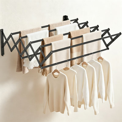 Stainless Steel Wall-Mounted Drying Rack