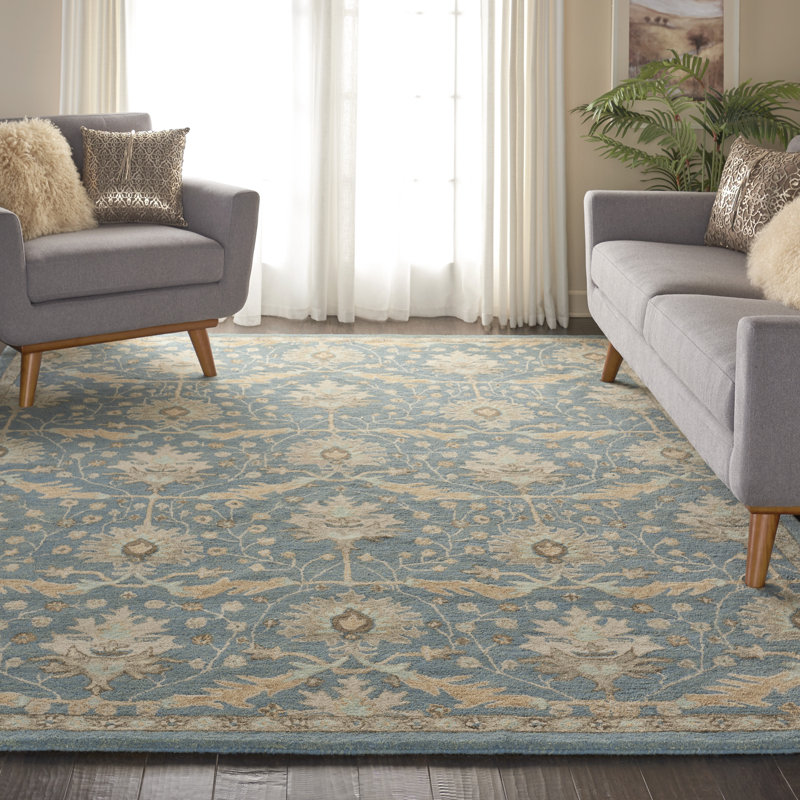 Tapis taupe rétro Heath