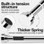 51.1cm Straight Wall Shower Curtain Pole