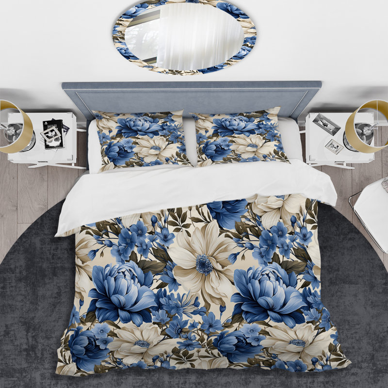 Ensemble de housse de couette Amouri, Housse de couette pour très grand lit et 2 très