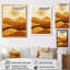 Sunset Line Canvas, Retro Desert Wall Art, Centano-1253710481-1253710483