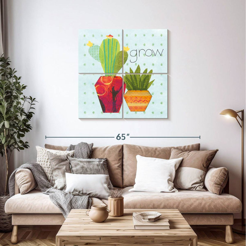 Harnek Southwest Cactus II, H 38 po x l 38 po