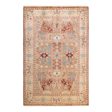 One-of-a-Kind 4' 1" X 6' 2" Hand Knotted Area Rug