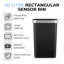 Tower Stainless Steel 50 Litre Motion Sensor Recycling Bin-116110725