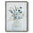 Toile avec cadre noyer