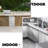 13.6" Wx26 Hx19.3 D Outdoor Kitchen Trash Drawer Storage For Propane Tank Or Bbq Island