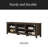 Dusty 70" Wide TV Stand With Open Shelves And Cable Management-440197173